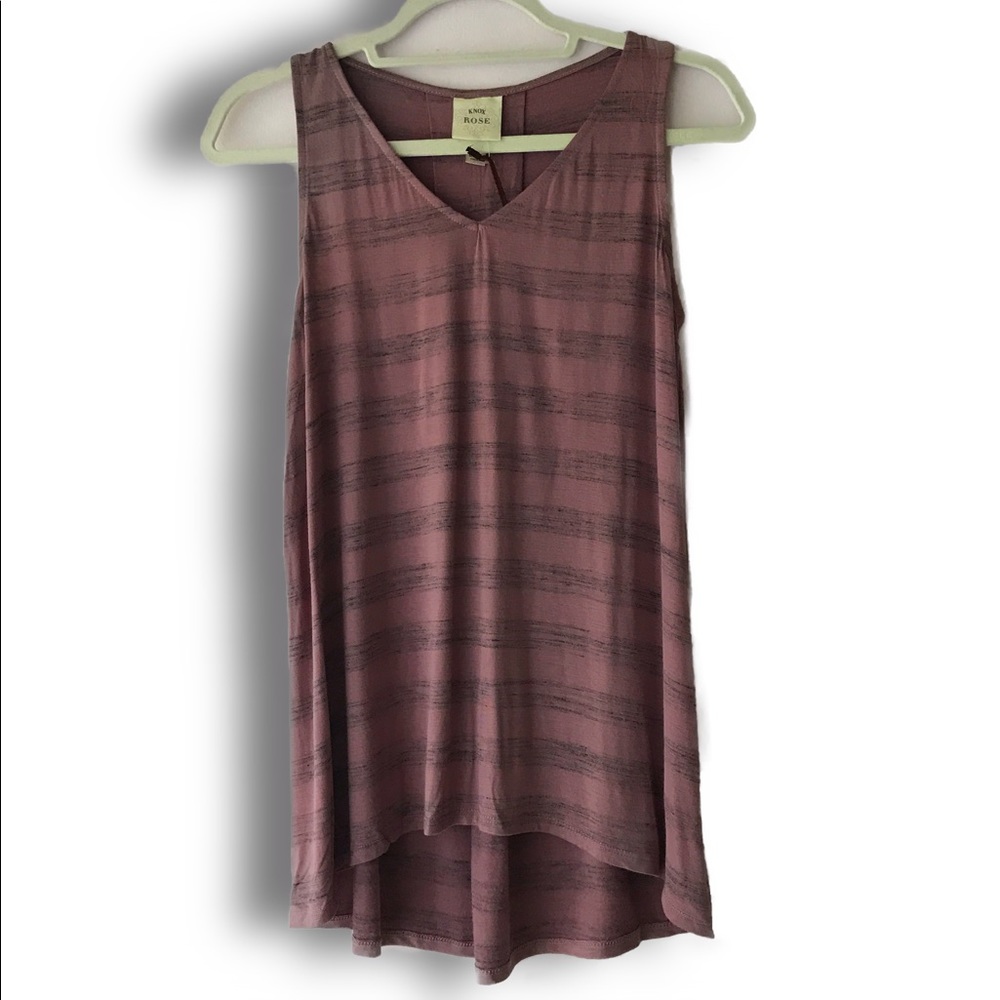 Knox Rose Dusty Rose Tank Size: XS